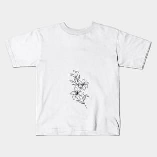 line drawing Kids T-Shirt